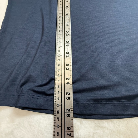 Puma Women's Navy Long Sleeve Polo - Picture 8 of 8